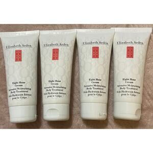 New Elizabeth Arden Eight Hour Cream moisturizing BODY treatment 1.7 oz x4 pc
